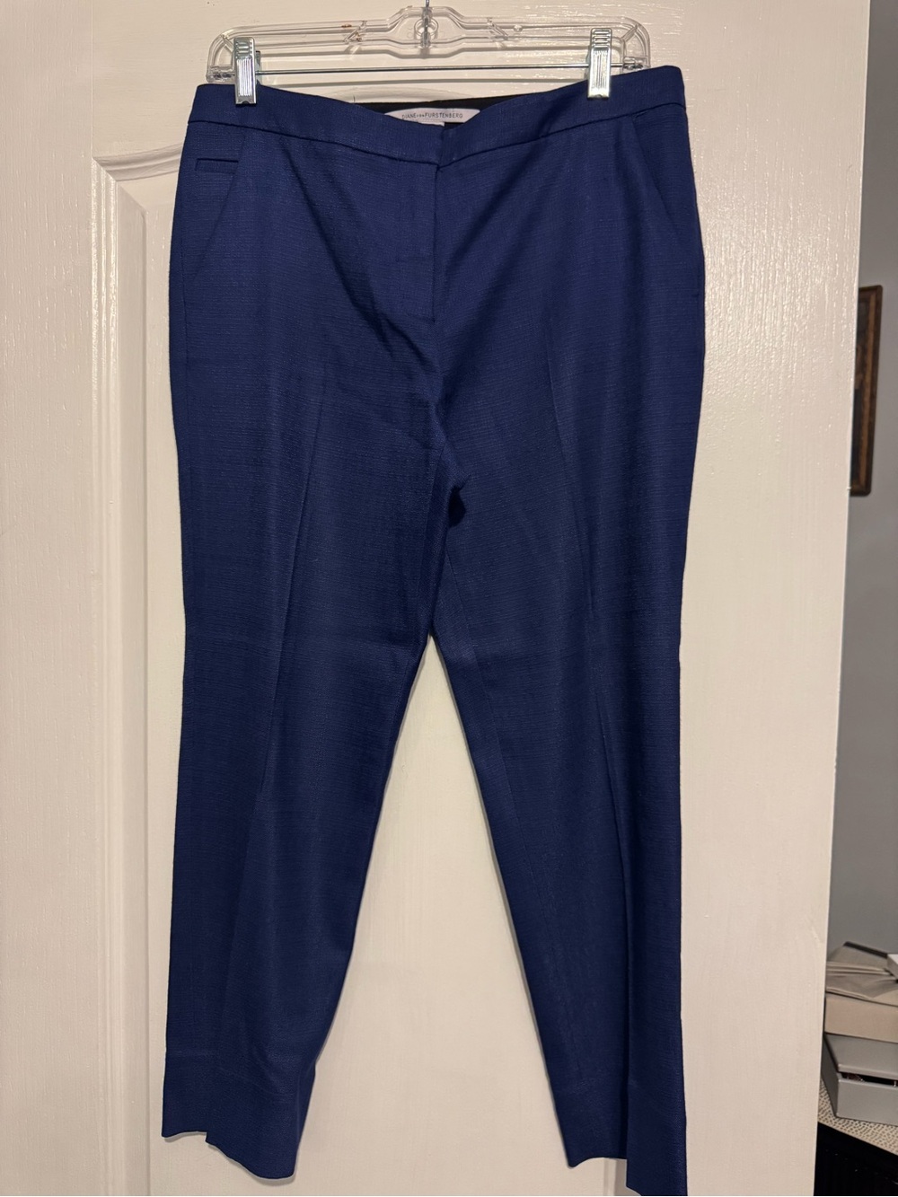 Diane Von Furstenberg Pretty Blue Dress Pants